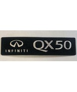 NEW Infiniti QX50 Iron On Patch 6&quot; x 1-1/2&quot; Black &amp; White - £3.15 GBP