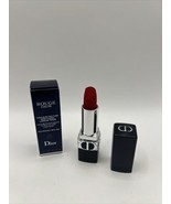 Dior Rouge Dior Couture Colour Lipstick Refillable 999 Velvet  New In Box - £27.45 GBP