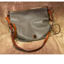 Dooney &amp; Bourke Pebblestone Leather Large Hobo Handbag - £61.60 GBP