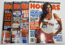 Lot of 4 Hooters Girls Magazines, 2006 January-August Issues - $29.99