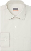 Van Heusen Men&#39;s Stain Shield Regular Fit Dress Shirt - Oat-15-15.5 34/35 - £15.77 GBP