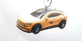 Christmas Ornament for 2021 Ford Mustang Mach-E NYC TAXI Yellow - £20.36 GBP