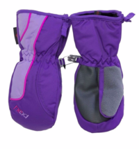 Girls Head Jr. zippered side Ski Mittens, (XX-Small (Ages 1-2), Purple - £11.86 GBP
