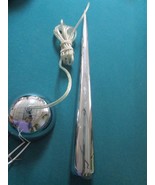 UTMOST LIGHTING NEW HANGING LAMP MERCURY GLASS PENCIL SHAPE, 21&quot; ORIGINAL - $2,822.51 MXN