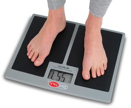 Talking Home Health Scale, Detecto Slimtalkxl, Black Rubber Mat, 550 Lb ... - £66.96 GBP