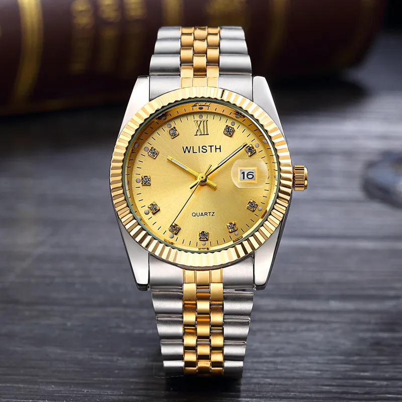 2024 Wlisth  Masculino Wristwatch Men    Famous Watch For Male Clock Date Hodink - £92.37 GBP