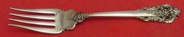 Grande Baroque by Wallace Sterling Silver Cold Meat Fork 8 1/8&quot; Serving - £125.37 GBP