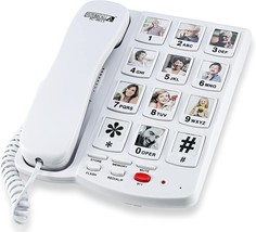 Future Call Fc-0613 Picture Phone For Seniors With 10 One Touch Picture Memory - £40.75 GBP