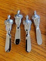4 Lenox Butlers Butter / Cheese Spreader SERVICE COLLECTION - $606.73 MXN