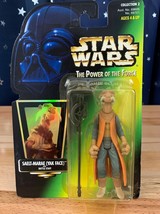1997 Kenner STAR WARS Power of the Force Saelt-Marae (Yak-Face) w/ Battle Staff - £7.91 GBP