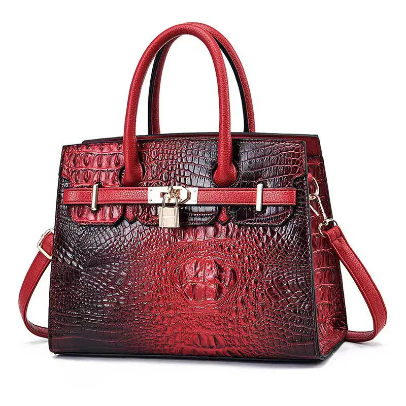  Pattern Texture PU Handbag Commuting Women&#39;s Crossbody Bag Retro Fashion Design - £77.05 GBP