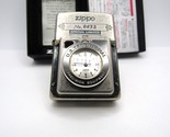 Time Lite Light Pocket Watch Clock running Limited No.0672 Zippo 1996 Mi... - $216.00