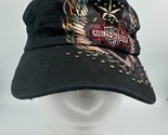Harley Davidson Hat Cap Medium Cadet Style Star Wings Motorcycles Brass ... - $18.29