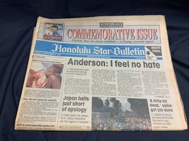 Honolulu Star Bulletin December 6, 1991 Pearl Harbor Commemorative Issue - £13.22 GBP