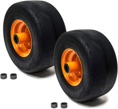 2PK Flat Free Wheel Assembly Replacement for Scag 9278 483050 482504 13X6.5 - €269,00 EUR