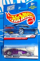Hot Wheels 2000 First Editions 33/36 #93 Hammered Coupe Mtflk Purple w/ ... - £1.99 GBP
