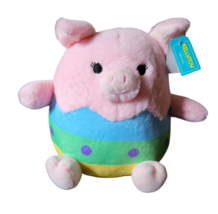 KellyToy 8&quot; Easter Plush - New - Pink Pig - £17.29 GBP