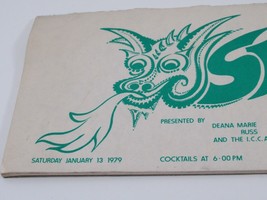 Singapore Fling Coronation Calgary 1979 ICCA Program VTG Ephemera Alberta Canada - £11.54 GBP