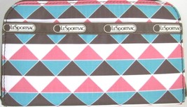 NWT LE SPORTSAC PINK PYRAMID  LILY WALLET/CLUTCH - £15.98 GBP