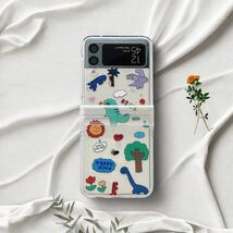 Cute Cartoon Phone Case for Samsung Galaxy Z Flip 3/4/5/6 5G - Luxury Ha... - $98.18