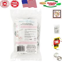 All-in-One 100 Pack 25mm Button Press Refill - Perfect for Crafting Fun! - $626.60 MXN