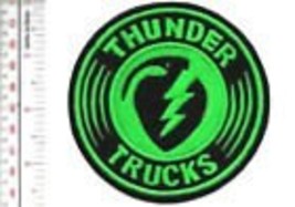 Vintage Skateboarding Thunder Trucks for Skateboard Promo Patch - £7.85 GBP