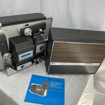 Bell and Howell LX20 Super 8 Movie Projector with Instruction Book 1976 Vintage - £54.21 GBP