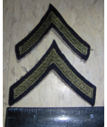2 set  Private First Class US Army Wool Uniform Chevron Patch WW2 WWII O... - $694.95 MXN