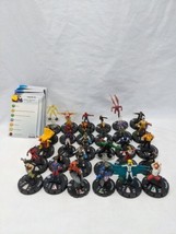 Lot Of (30) Wizkids Marvel DC Heroclix Commons Uncommons Wizkids With Cards - £23.21 GBP
