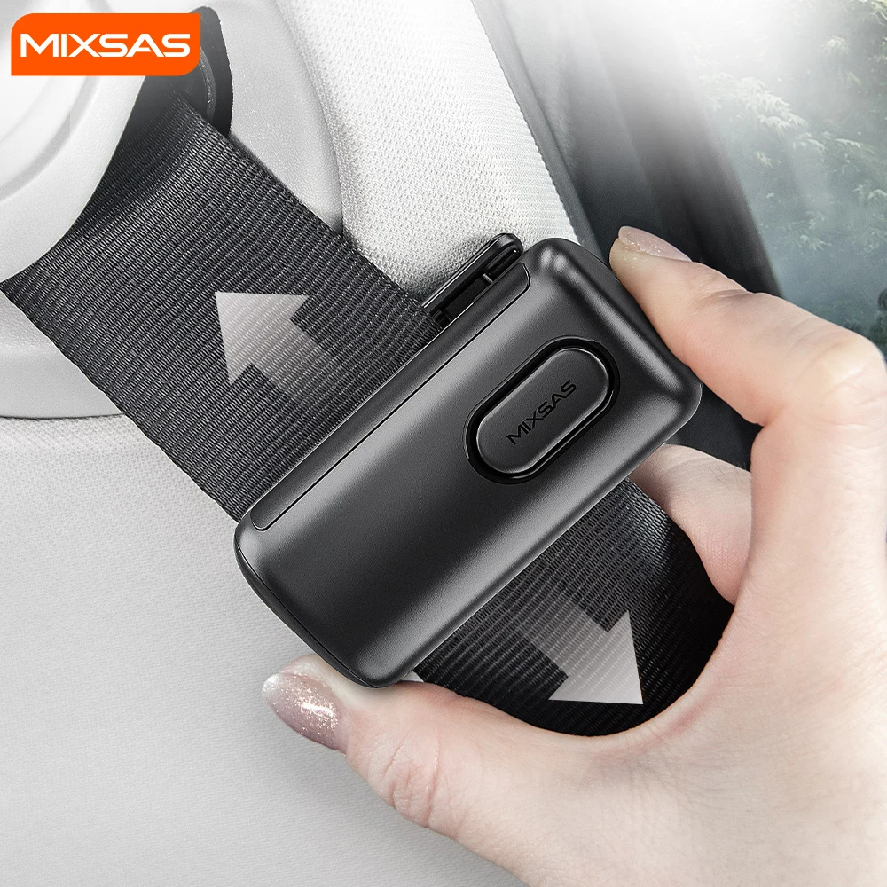 MIXSAS Recommended Car Safety Belt Adjustment Clip 099 Auto Plastic Stopper - £17.20 GBP+