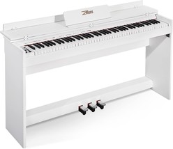 Zhruns Digital Piano 88 Key Full-Size Weighted Keyboard Piano,Mp3 Function, - £349.45 GBP