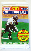 1990 Score NFL Football series 2  -16 cards -1 pack - £0.78 GBP