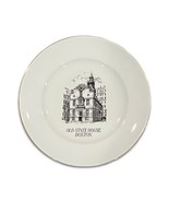 Crown Staffordshire England Fine Bone China Boston Old State House 8.5” ... - £16.08 GBP