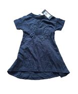 Tommy Hilfiger Girls Smocked Back Embroidered Logo Short Sleeve T-Shirt ... - €19,74 EUR