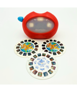 1998 Red Mattel View-Master 3d Virtual Viewer w/ 3 Digimon Reels Tested ... - $372.06 MXN