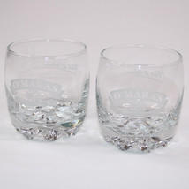 2 Pat O&#39;Mara&#39;s Irish Country Cream Whiskey Rocks Glasses Signed Etched S... - £8.69 GBP