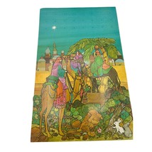 Vintage Current Christmas The Wise Men Paper Pop up Advent Calendar 1981 - $24.67