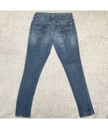 Seven7 Tummyless Jean Womens 6 Skinny Midrise Blue Stretch Denim Pants 3... - £16.85 GBP