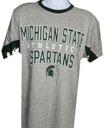 Hands High NCAA Michigan State Spartans Short Sleeve Tee, Medium, Gray -... - $6.99