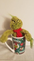 Grinch Christmas Coffee Mug with 9&quot; Plush - £19.97 GBP