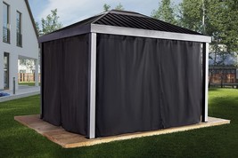 Sojag Accessories Set of 4 10&#39; x 12&#39; Durable Polyester Outdoor Curtains,... - £306.77 GBP
