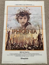 Iphigenia Foreign 1978, War/Drama Original Vintage One Sheet Movie Poster  - £39.41 GBP