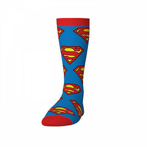 DC Comics Superman Symbol AOP Swag Socks Multi-Color - $14.98