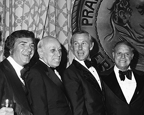 Johnny Carson And Don Rickles And George Raft Friars Club 1976 16X20 Canvas Gicl - $69.99