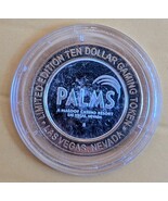 Palms Las Vegas ROJO Lounge Ltd Edtn Ten Dollar Gaming Token .999 Fine S... - €25,71 EUR
