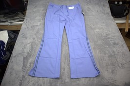 Dickies Pants Mens L Blue Contrast Stripe Unisex Scrub Medical Uniform B... - $18.79