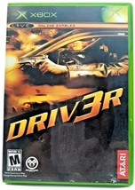 Driv3r Original Microsoft Xbox, 2004 Complete Racing Video Game w/ Manual - $11.85