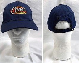 Raising Canes Chicken Fingers One Love Baseball Hat Mens Blue - $39.55