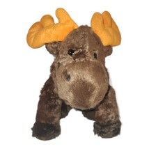 Ty Beanie Buddy Plush Chocolate Brown Moose Stuffed Animal 1999 10&quot; - £6.54 GBP