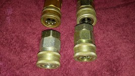 1/2&quot; Fpt X 1/2&quot; SNAP-LOK Brass Hose Connector SNAP-TITE Lot Of 5 New $49 - £34.35 GBP